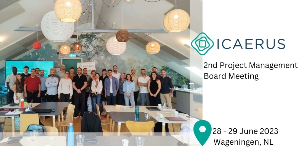 AgFutura Technologies participated on the ICAERUS - 2nd Project Management Board Meeting