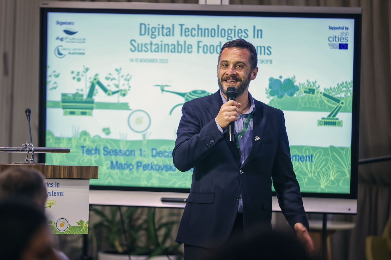 Настан „Дигитални технологии во одржливи системи за храна“ - дискусии, размена на искуства и презентација на иновации